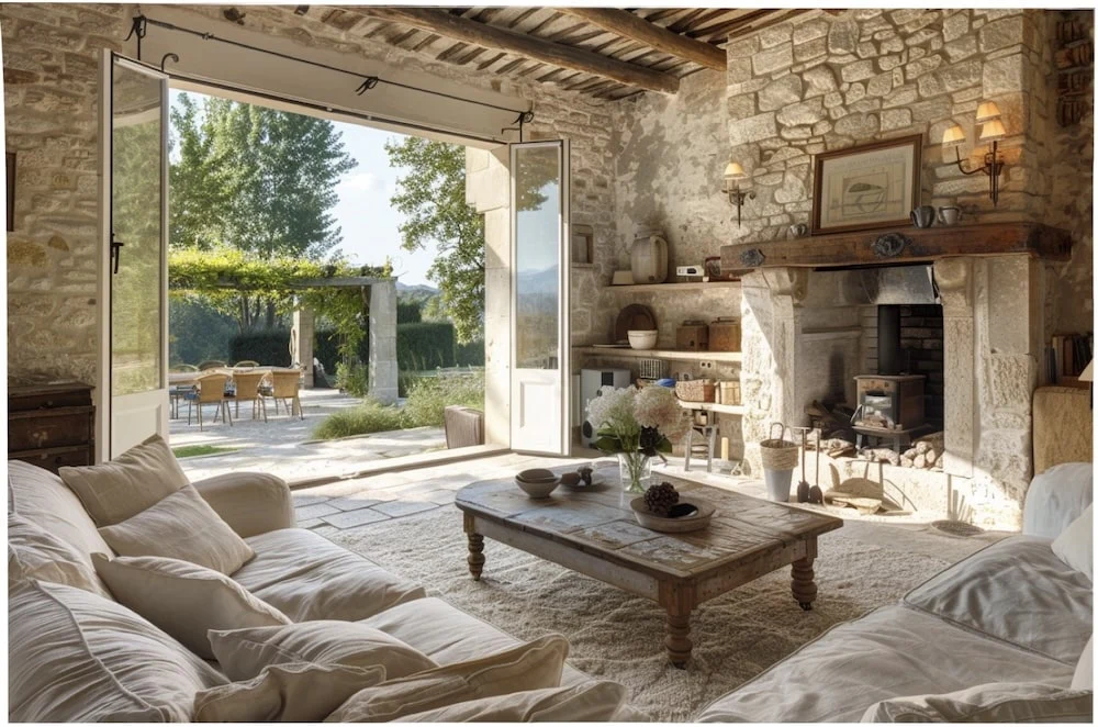 Décoration intérieure provençale dans les Alpes-Maritimes